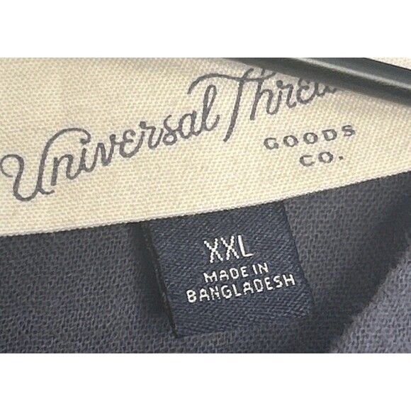 Universal Thread Sleeveless Tiered Dress XXL Blue Boho Hippie Pullover Teacher - Picture 4 of 4